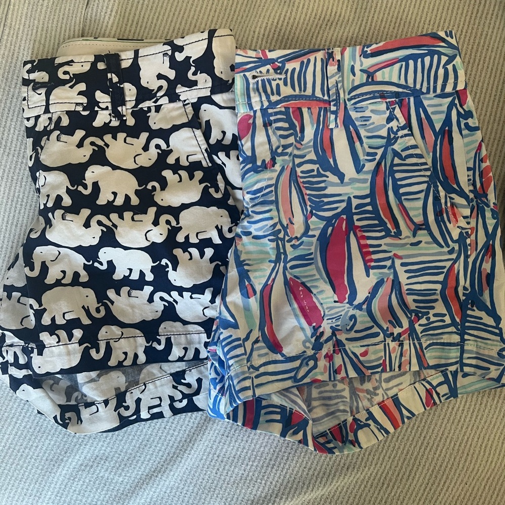 Size 2 Callahan  shorts Lilly Pulitzer